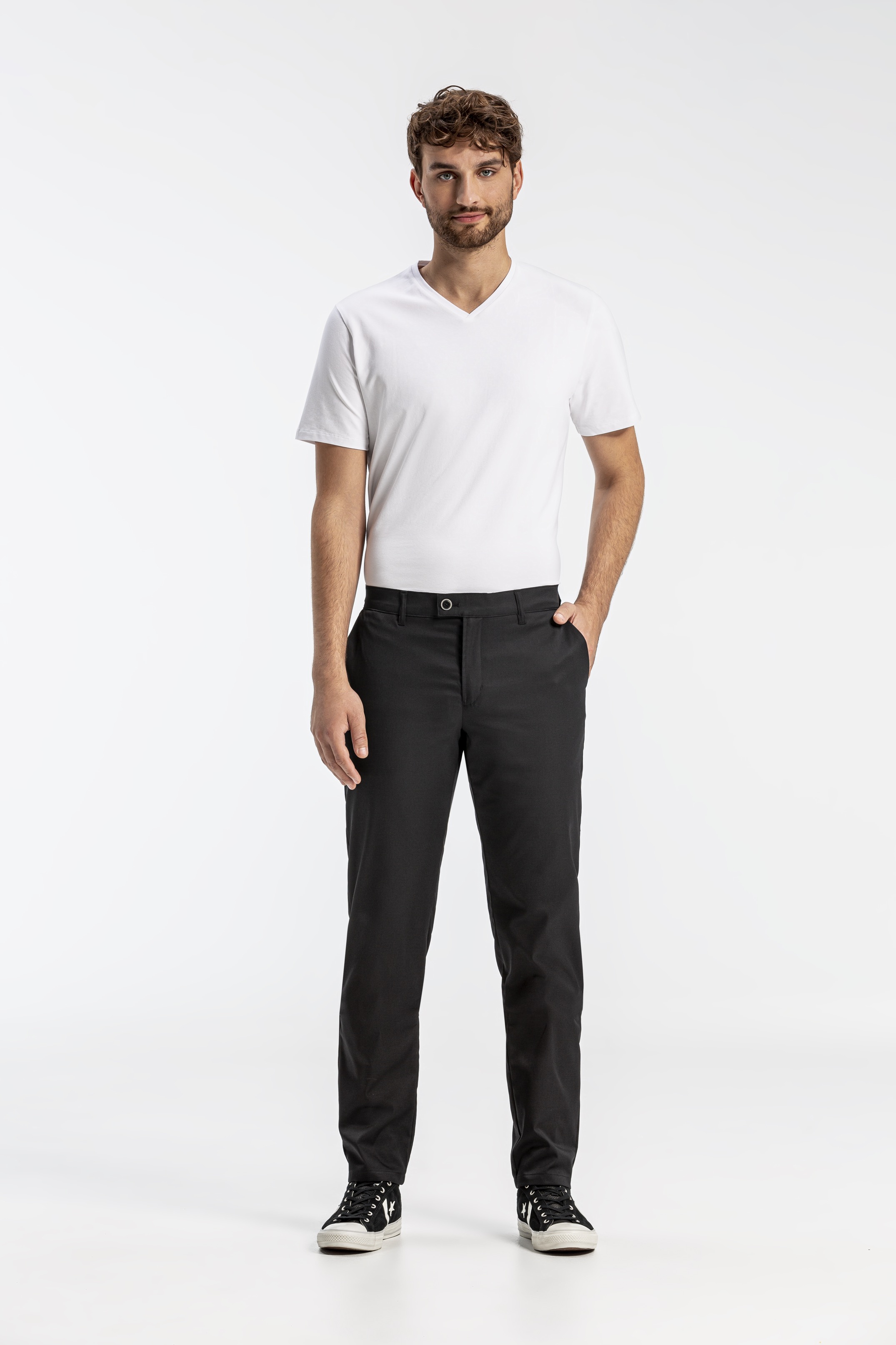 Herren-Chino-Hose Regular Fit 