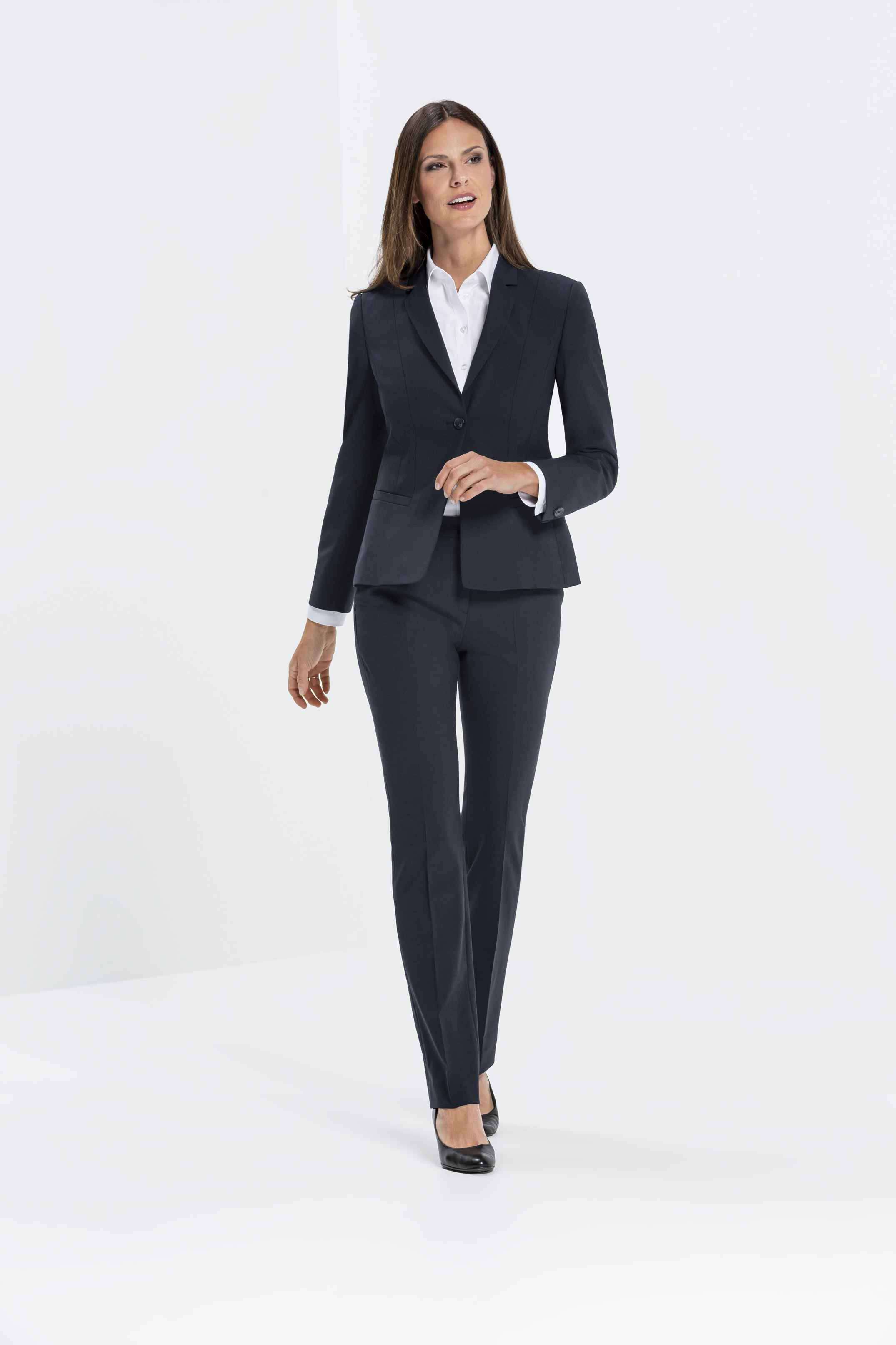 Damen-Blazer Premium Regular Fit 