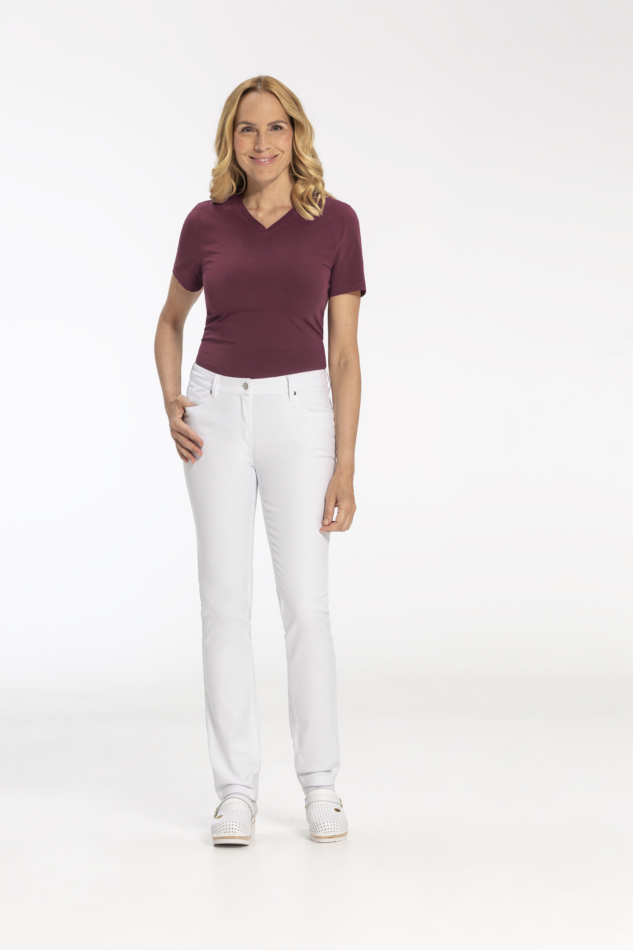 Damen-Hose "Five Pocket" Regular Fit 