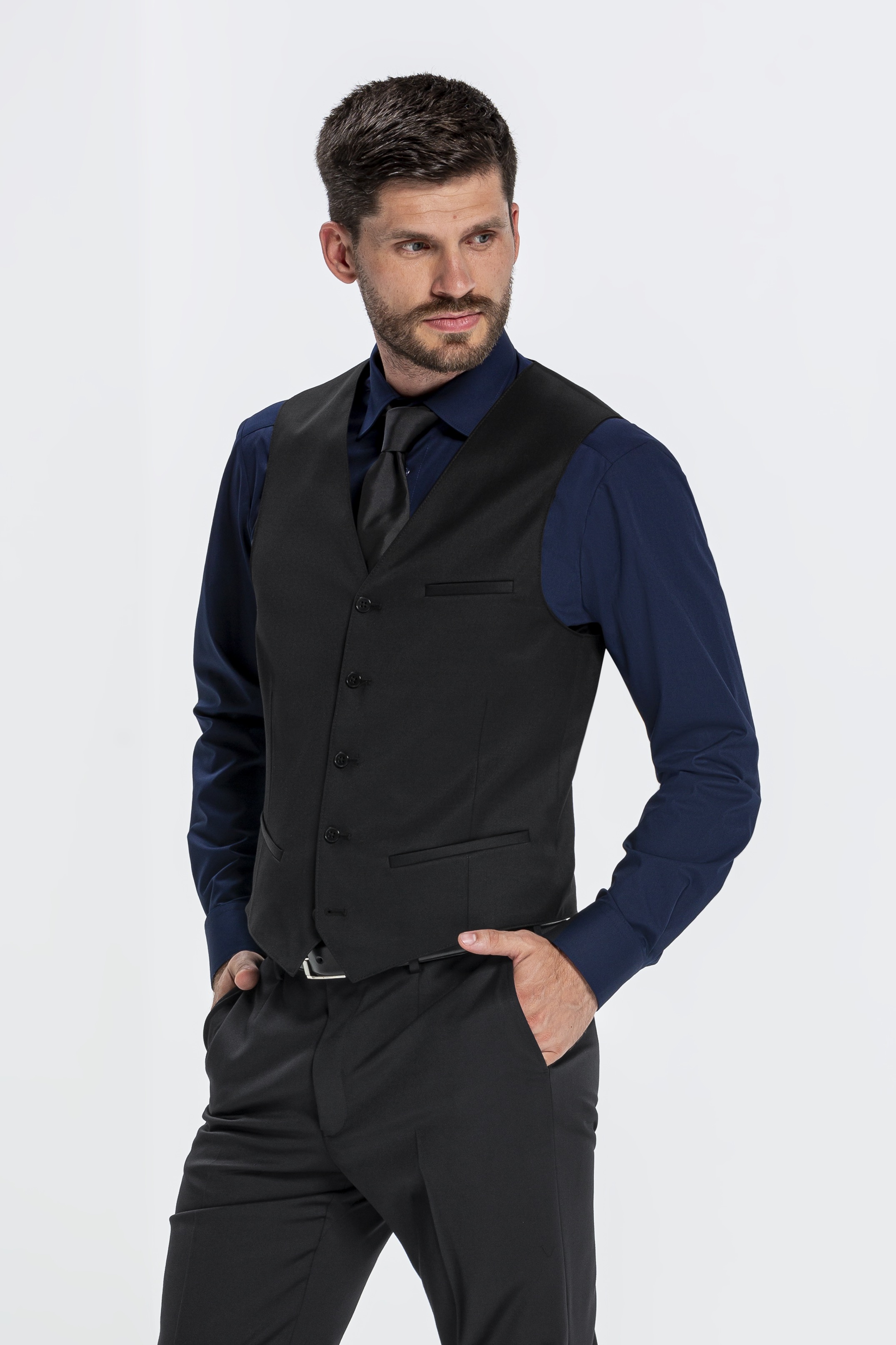 Herren-Westen Regular Fit