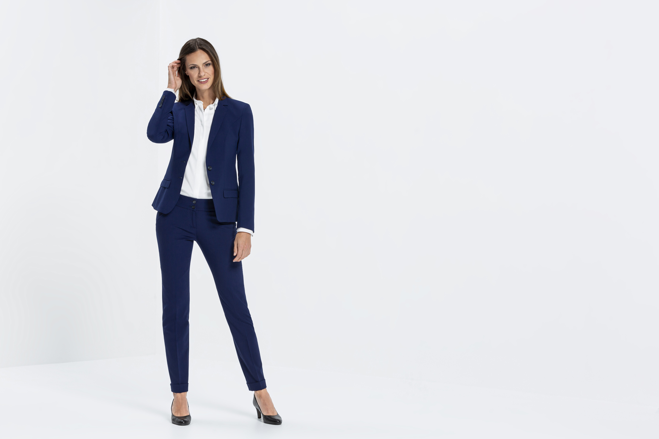 Damen-Blazer Premium Slim Fit 